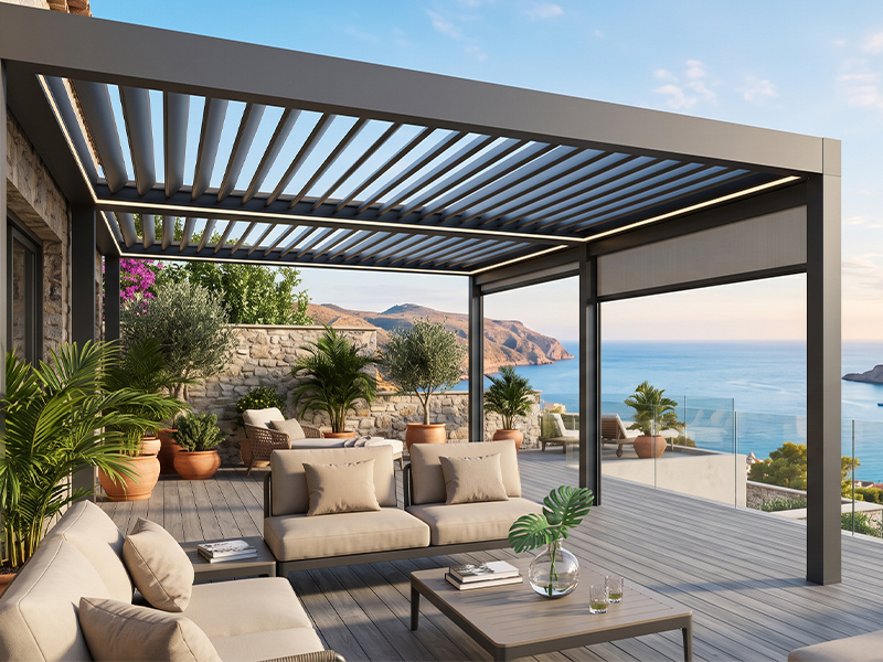 Ana Sayfa 12 biyoklimatik pergola home